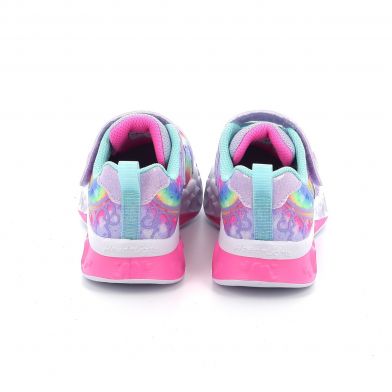 Παιδικό Αθλητικό Παπούτσι για Κορίτσι Skechers Groovy Swirl με Φωτάκια On/Off Χρώματος Μωβ 303253L-LVAQ
