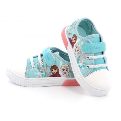 Παιδικό Πάνινο για Κορίτσι Disney Frozen με Φωτάκια Χρώματος Τυρκουάζ FZ013295
