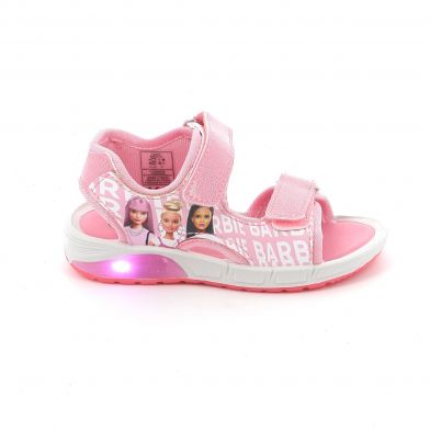 Παιδικό Πέδιλο για Κορίτσι Mattel Barbie με Φωτάκια Χρώματος Ροζ BA002115