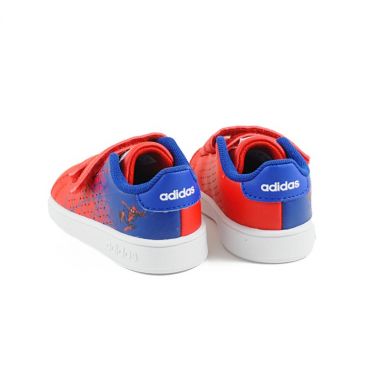 Παιδικό Αθλητικό για Αγόρι Adidas Advantage I Δερμάτινο Χρώματος Κόκκινο EG7903