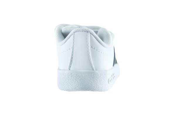 Παιδικό Αθλητικό Adidas Vl Court 2.0 Cmf1 Δερμάτινο Χρώματος Λευκό DB1839