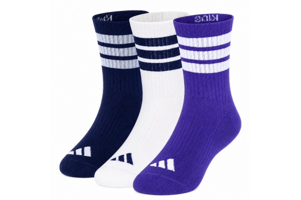 Παιδικές Κάλτσες για Αγόρι Adidas Kids Cushioned Crew Socks Χρώματος Πολύχρωμο KQ9221