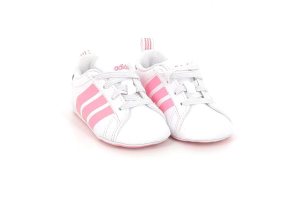 Βρεφικό Παπούτσι Αγκαλιάς για Κορίτσι Adidas Grand Court Crib Χρώματος Λευκό KI8217