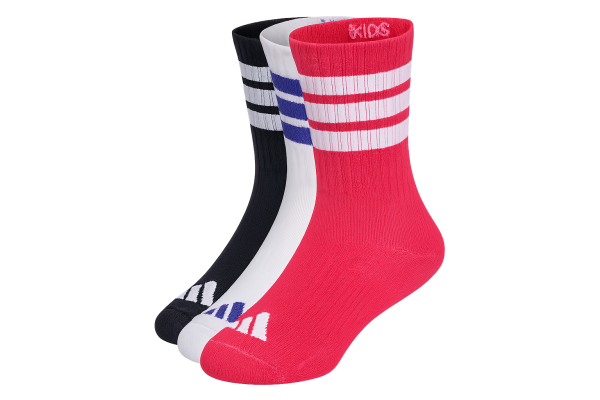 Παιδικές Κάλτσες για Κορίτσι Adidas Kids Cushioned Crew Socks Χρώματος Πολύχρωμο KQ9224