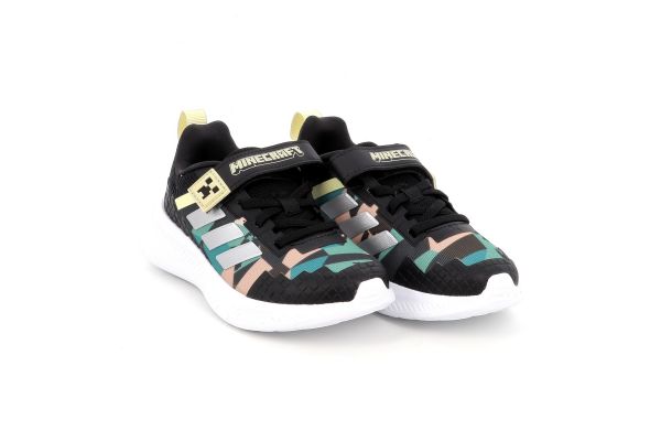 Παιδικό Αθλητικό Παπούτσι για αγόρι  Adidas Minecraft Pro EL C  Χρώματος Μαύρο KK4631