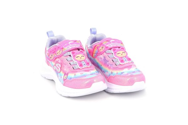 Παιδικό Αθλητικό Παπούτσι για Κορίτσι Skechers Cute Critters Χρώματος Πολύχρωμο 302363L-PKMT