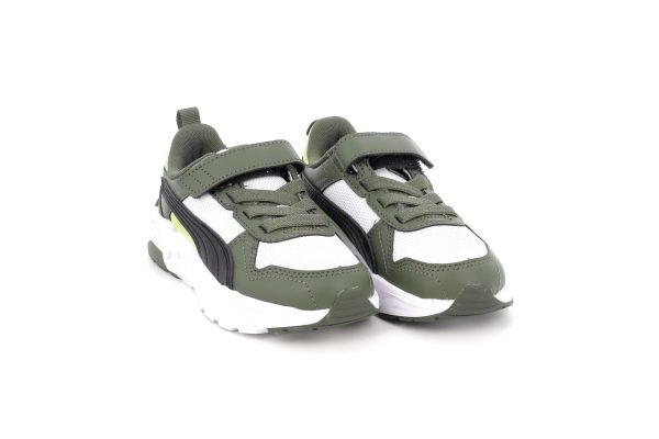 Παιδικό Αθλητικό Παπούτσι Puma Trinity 2 LT AC+ για Αγόρι Χρώματος Χακί 403704-14