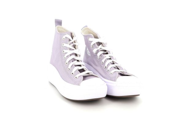 Παιδικό Μποτάκι για Κορίτσι Converse All Star CTAS Move Hi Χρώματος Λιλά A18049C