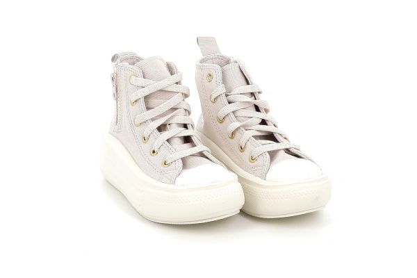 Παιδικό Μποτάκι για Κορίτσι Converse All Star Ctas Move Hi Χρώματος Μπεζ A20581C