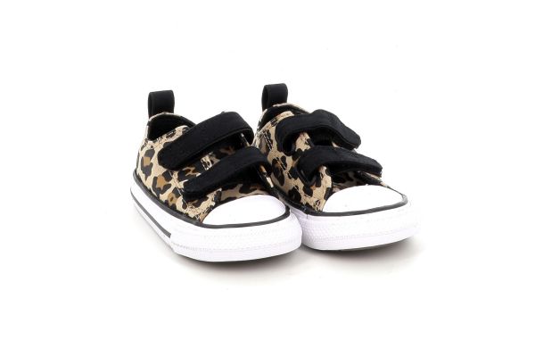 Παιδικό Χαμηλό Casual για Κορίτσι Converse All Star Ctas 2V Ox Χρώματος Λεοπαρ A19723C