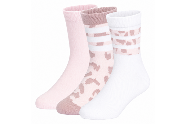 Παιδικές Κάλτσες για Κορίτσι Adidas Kids Cushioned Crew Socks Χρώματος Πολύχρωμο KR4903