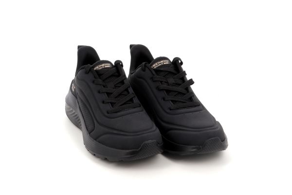 Γυναικείο Αθλητικό Παπούτσι Skechers Bobs Squad Waves Χρώματος Μαύρο 117485-BBK