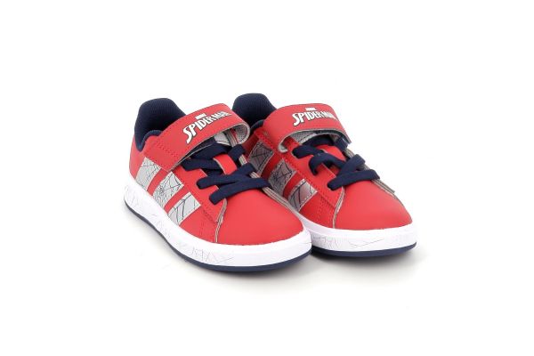 Παιδικό Αθλητικό Παπούτσι για Αγόρι Adidas Grand Court Spider-man El Χρώματος Κόκκινο KI9123
