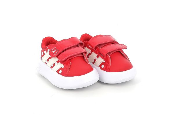 Παιδικό Αθλητικό Παπούτσι για Κορίτσι Adidas Grand Court Disney Minnie Mouse Χρώματος Κόκκινο KI9184
