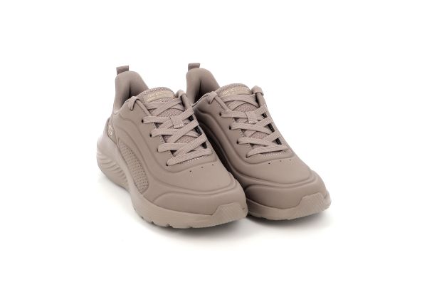 Γυναικείο Αθλητικό Παπούτσι Skechers Bobs Squad Waves Χρώματος Καφέ 117485-TPE