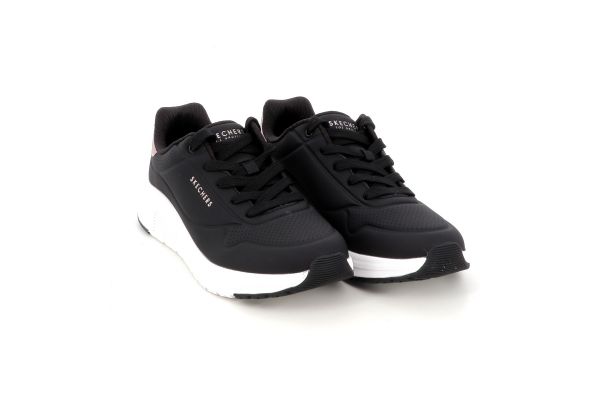 Γυναικείο Αθλητικό Παπούτσι Skechers Uno Lite 2 Χρώματος Μαύρο 190265-BLK