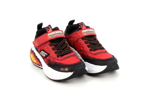 Παιδικό Αθλητικό Παπούτσι για Αγόρι Skechers Mega Craft 4k Χρώματος Κόκκινο 402160L-RDBK