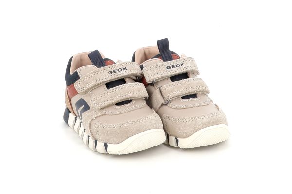 Παιδικό Χαμηλό Casual για Αγόρι Geox Ανατομικό Χρώματος Πολύχρωμο B3555D 05422 C6181