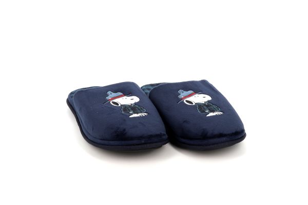 Ανδρική Παντόφλα Parex Snoopy Χρώματος Μπλε 10134287.N