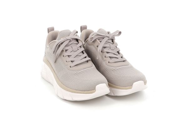 Γυναικείο Αθλητικό Παπούτσι Skechers Bobs B Flex Hi Χρώματος Μπεζ 117385-TPGD