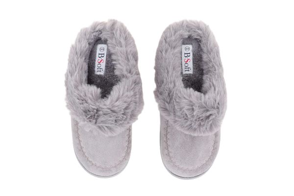 Γυναικεία Παντόφλα B-Soft Anatomic Slippers Χρώματος Γκρι 3283.GR