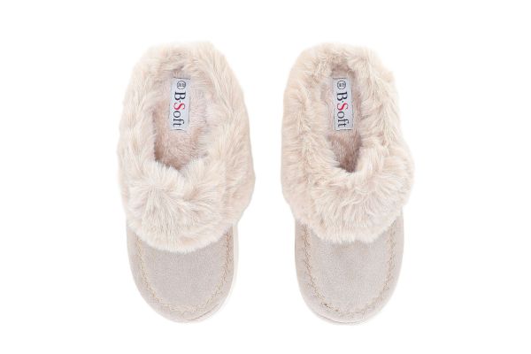 Γυναικεία Παντόφλα B-Soft Anatomic Slippers Χρώματος Μπεζ 3283.E