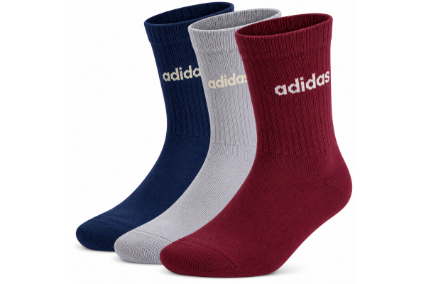 Παιδικές Κάλτσες για Κορίτσι Adidas Kids Cushioned Crew Socks Χρώματος Πολύχρωμο KQ6800