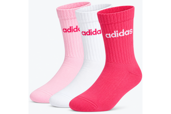 Παιδικές Κάλτσες για Κορίτσι Adidas Kids Crew Sock Χρώματος Πολύχρωμο KQ9236