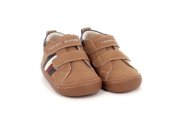 Παιδικό Μποτάκι για Αγόρι Tommy Hilfiger Χρώματος Καφέ T1XH-35223-1269-A242