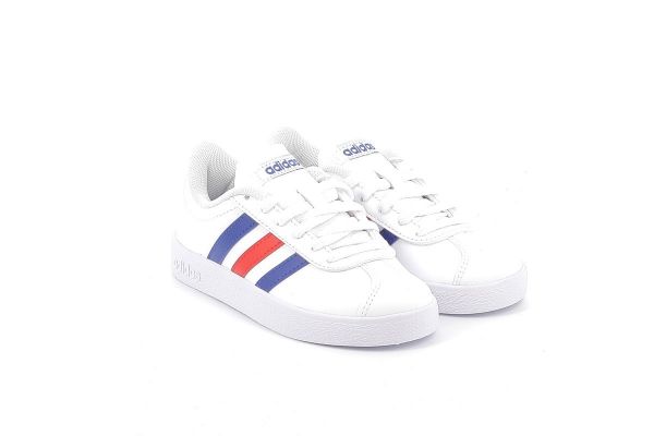 Παιδικό Αθλητικό Adidas Vl Court 2.0 Shoes Δερμάτινο Χρώματος Λευκό FY7170
