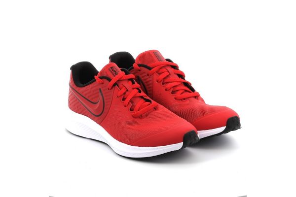 Παιδικό Αθλητικό Nike Star Runner 2 Υφασμάτινο Χρώματος Κόκκινο AQ3542 600