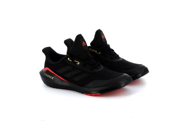 Παιδικό Αθλητικό Adidas Eq21 Run Shoes Υφασμάτινο Χρώματος Μαύρο GV9937