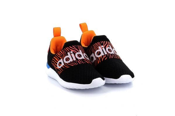 Παιδικό Αθλητικό Παπούτσι για Κορίτσι Adidas Lite Racer Adapt 4.0 Tiger-print Slip-on Shoes Χρώματος Μαύρο GW0309
