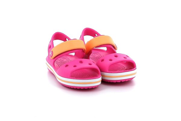 Παιδικό Πέδιλο για Κορίτσι Crocs Crocband Sandal Ανατομικό Χρώματος Φούξια 12856-6QZ