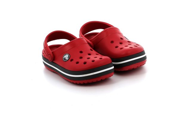 Παιδικό Σαμπό Crocs Crocband Clog T  Ανατομικό Χρώματος Κόκκινο 207005-6IB