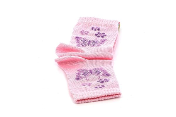 Παιδικό Καλτσάκι για Κορίτσι Baty Χρώματος Ροζ 0160-ΡΟΖ