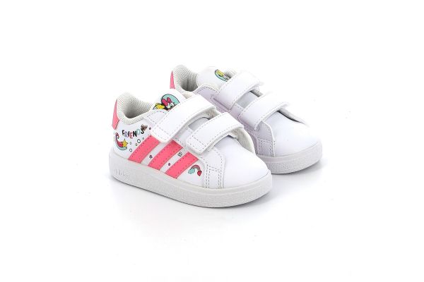 Παιδικό Αθλητικό Παπούτσι για Κορίτσι Adidas Grand Court Χρώματος Λευκό GY6628