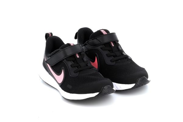 Παιδικό Αθλητικό Παπούτσι για Κορίτσι Nike Nike Revolution 5 Χρώματος Μαύρο BQ5672 002