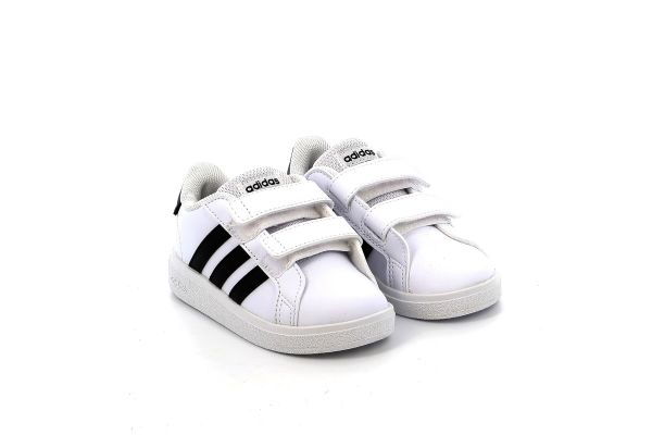 Παιδικό Αθλητικό Παπούτσι Adidas Crand Court Χρώματος Λευκό GW6527