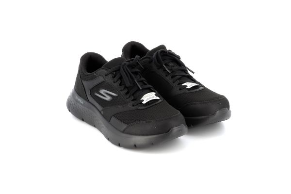 Ανδρικό Αθλητικό Παπούτσι Skechers Go Walk Flex Χρώματος Μαύρο 216480-BBK