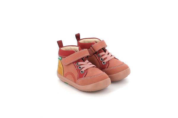 Παιδικό Μποτάκι για Κορίτσι Kickers Kinoe Χρώματος Ροζ 878670-10 133