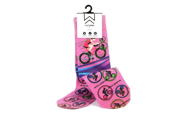 Γυναικείες Κάλτσες Wigglesteps Χρώματος Μωβ CYCLING TOUR