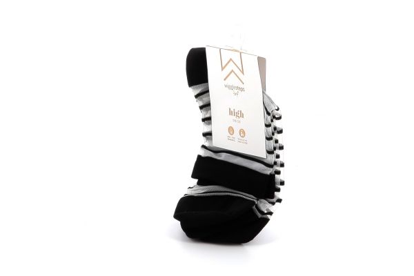 Γυναικείες Κάλτσες Wigglesteps Χρώματος Μαύρο SEE THROUGH BLACK LINES