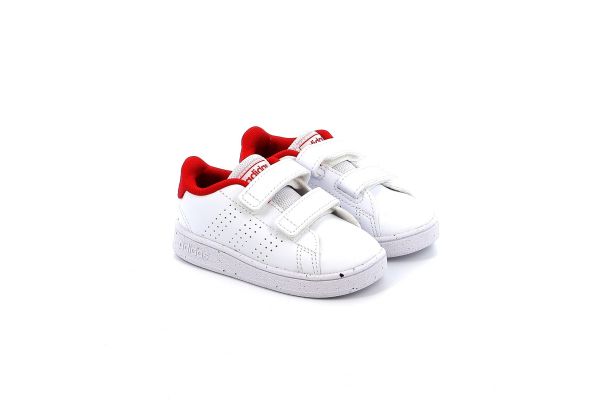 Παιδικό Αθλητικό Παπούτσι Adidas Advantage Lifestyle Court Two Hook-and-loop Shoes Χρώματος Λευκό H06216