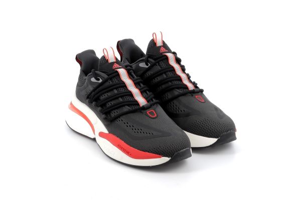 Ανδρικό Αθλητικό Παπούτσι Adidas Alphaboost V1 Sustainable Boost Lifestyle Running Shoes Χρώματος Μαύρο HP2761