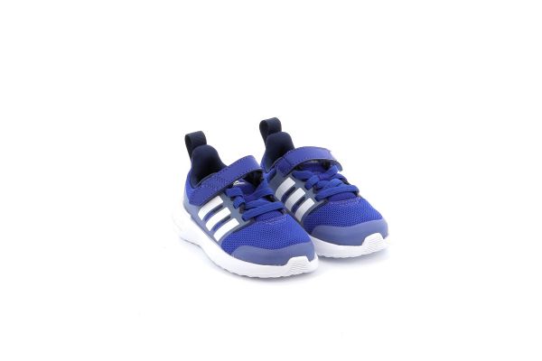 Παιδικό Αθλητικό Παπούτσι για Αγόρι Adidas Fortarun 2.0 Cloudfoam Sport Running Elastic Lace Top Strap Shoes Χρώματος Μπλε HP5455