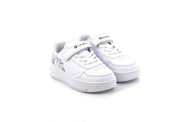 Παιδικό Χαμηλό Casual για Κορίτσι Champion Low Cut Shoe Rebound Platform Flower G Ps Χρώματος Λευκό S32633-WW001