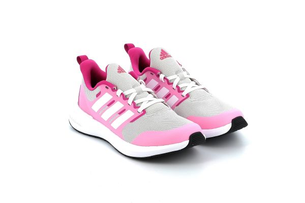 Αθλητικό Παπούτσι για Κορίτσι Adidas Fortarun 2.0 Cloudfoam Sport Running Lace Shoes Χρώματος Ροζ HR0293