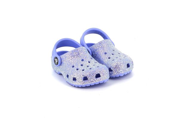 Παιδικό Σαμπό για Κορίτσι Crocs Classic Glitter Clog T ΜωβΠαιδικό Σαμπό για Κορίτσι Crocs Classic Glitter Clog T Χρώματος Μωβ 206992-5Q6