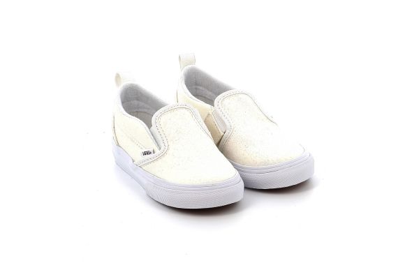 Παιδικό Χαμηλό Casual για Κορίτσι Vans Slip On V Χρώματος Λευκό VN0A5EFKWHT1